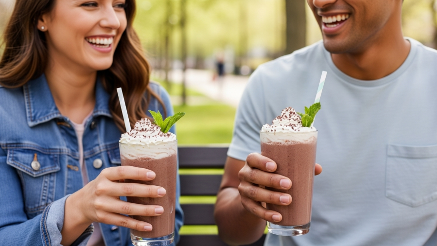 Weight Loss Program: Skinny Chocolate Mint Smoothie