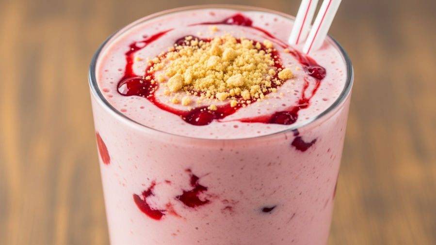 The As-You-Like-It Cherry Cheesecake Smoothie