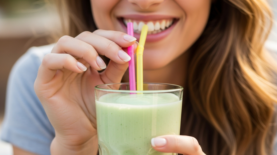 Mango Avocado Green Smoothie for Beginners