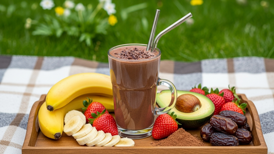 Meal-in-a-Glass Energizing Chocolate Smoothie