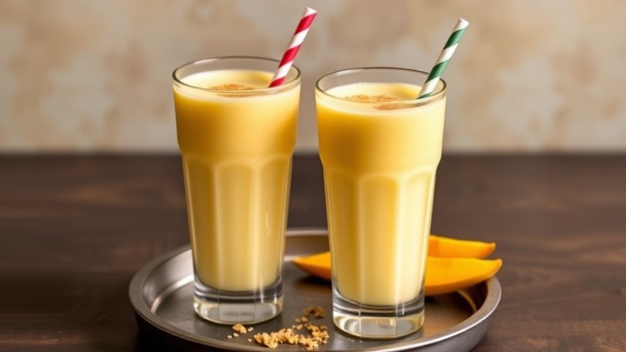 Weight Loss Program: Mango Lassi Tribute Smoothie