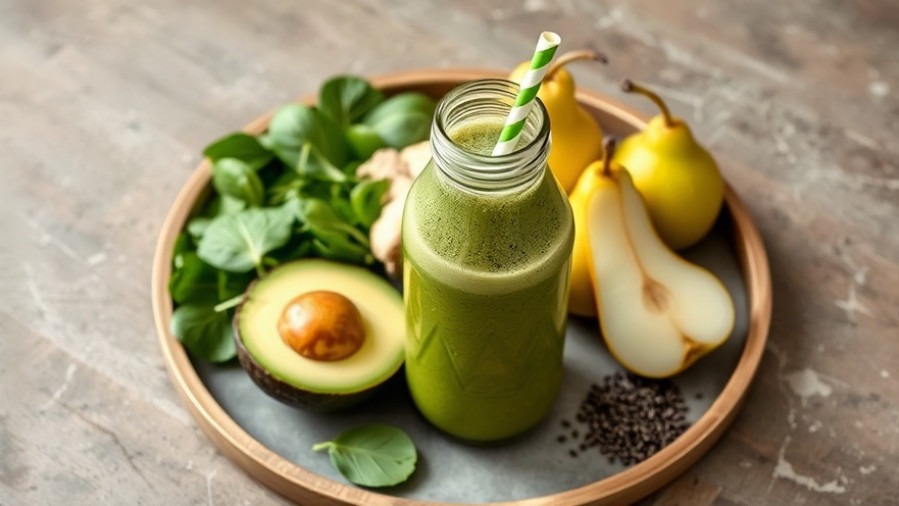 Weight Loss Program: Pear Green Smoothie
