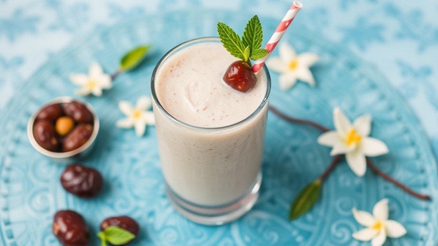 Weight Loss Program: Medjool Date n Vanilla Smoothie