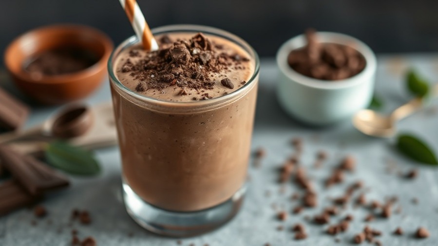 Amanda’s Secret Ingredient Chocolate Smoothie
