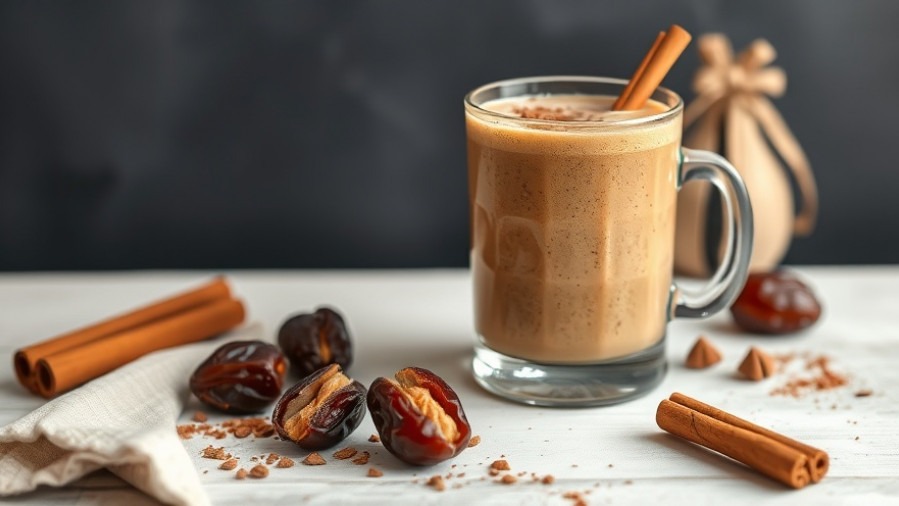 Cinnamon Coffee Date Smoothie