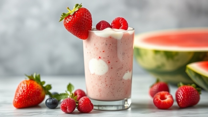 Wednesday — Red Smoothie