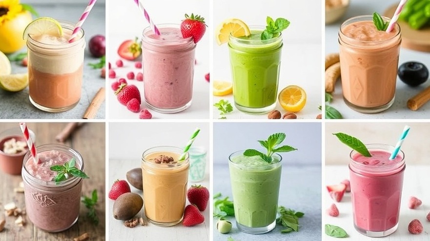 [8 Recipes] for Summer Smoothies 