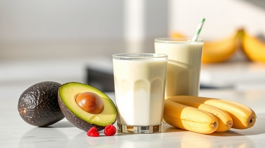 Healthy-Gut: Creamy 3-Ingredient Avocado Smoothie