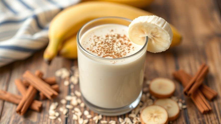 Martha’s Banana Oat Smoothie