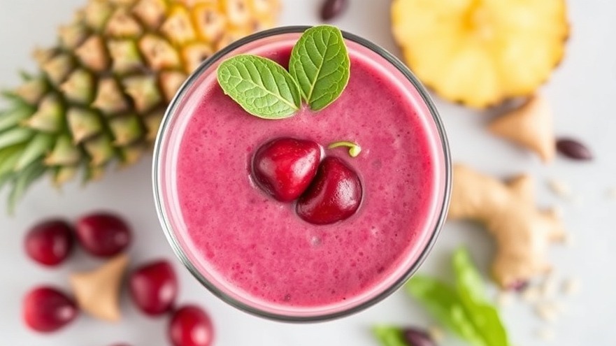 Tart Cherry Anti-Inflammatory Smoothie