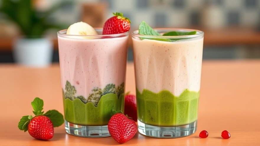 Dana’s Strawberry Pommey Green Smoothie