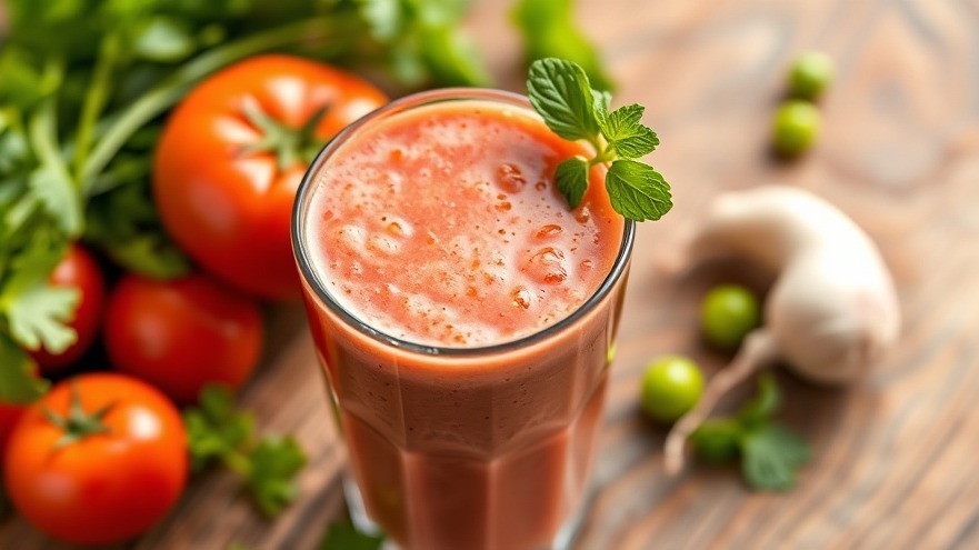 Recovery Smoothie – Tomato Juice Like You’ve Never Seen Before!