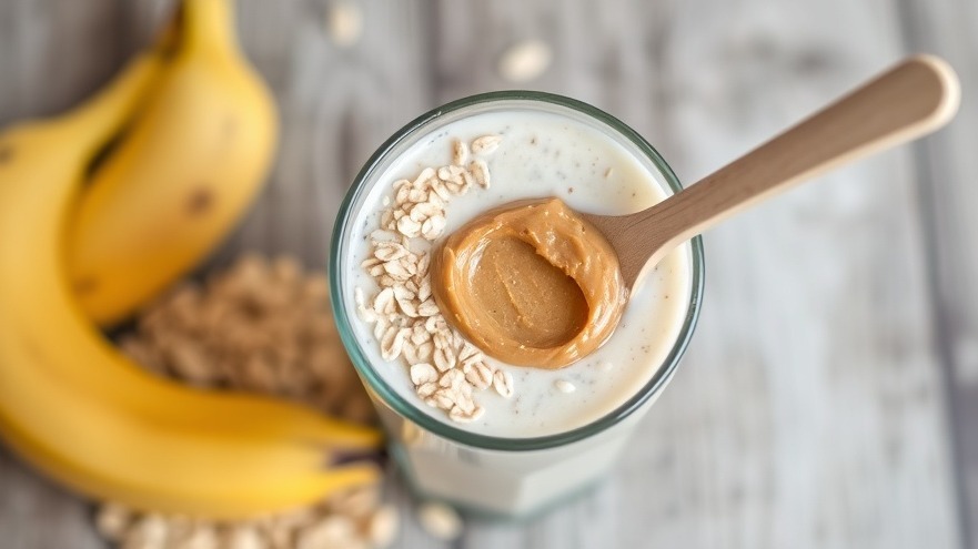 Peanut Butter Banana Oat Smoothie