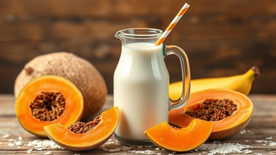 Cantaloupe Papaya Smoothie