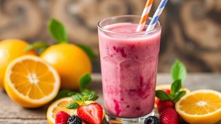 Tangy Citrus Berry Smoothie