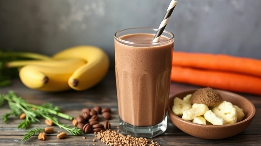 Another Chocolate PB Banana Smoothie