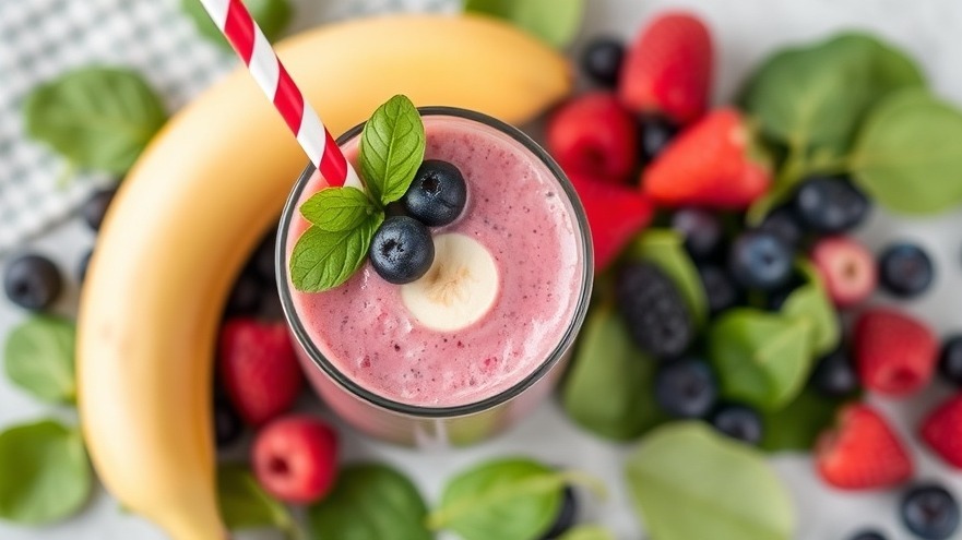 Berry Banana Smoothie