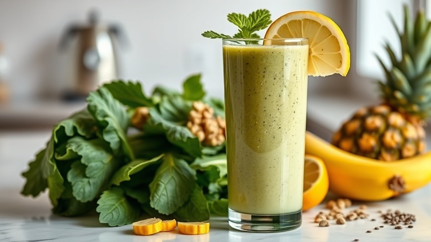 Double-Duty Calcium-Rich Spring Tune-Up Smoothie