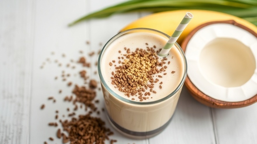 Mocha Banana Smoothie