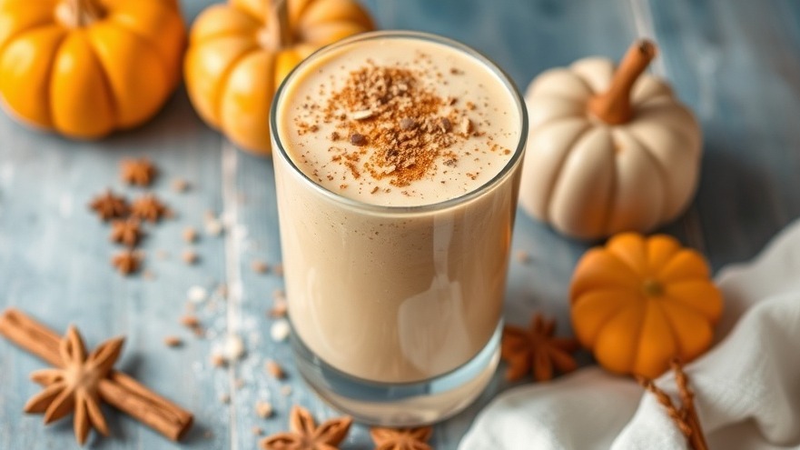 Pumpkin Cinnamon Spice Smoothie