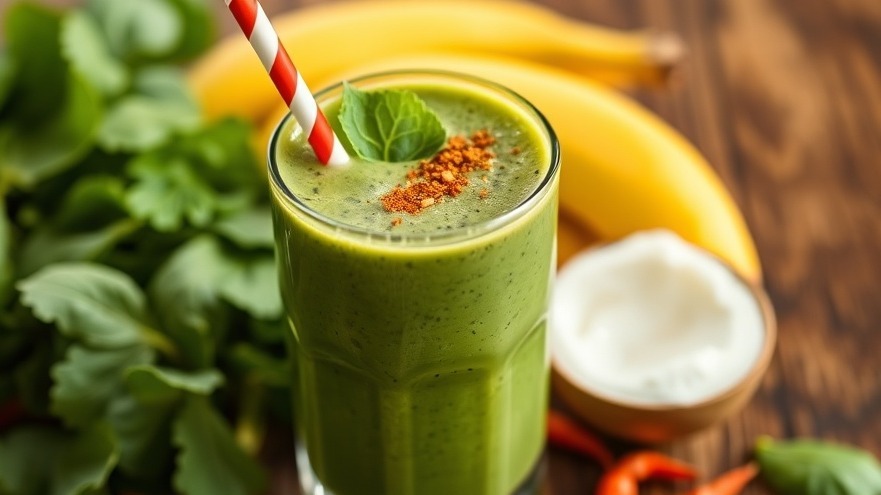 Spicy Cayenne Weight-Loss Green Smoothie