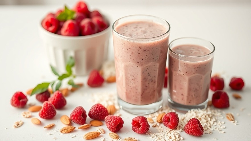 A Healthy Pink Smoothie from 130 Calories