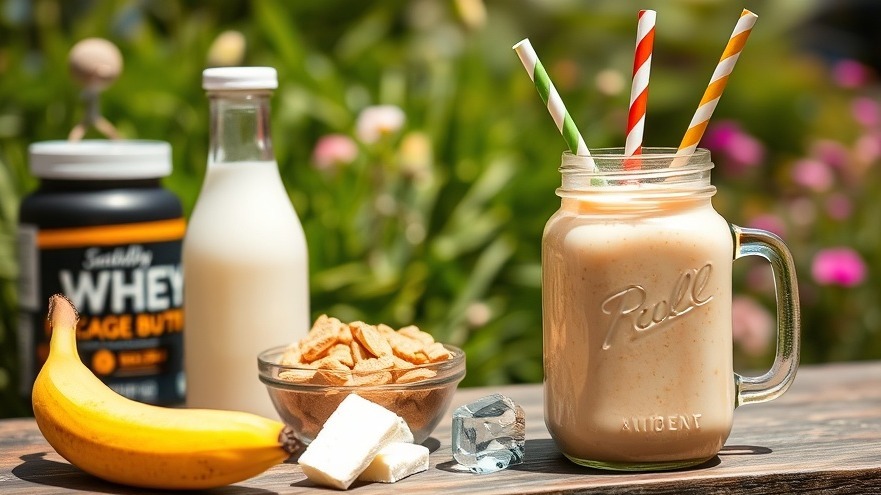 Banana-Peanut Butter Protein Smoothie