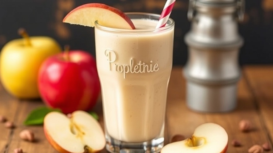 Apple Pie Smoothie – Gluten-free + Vegan