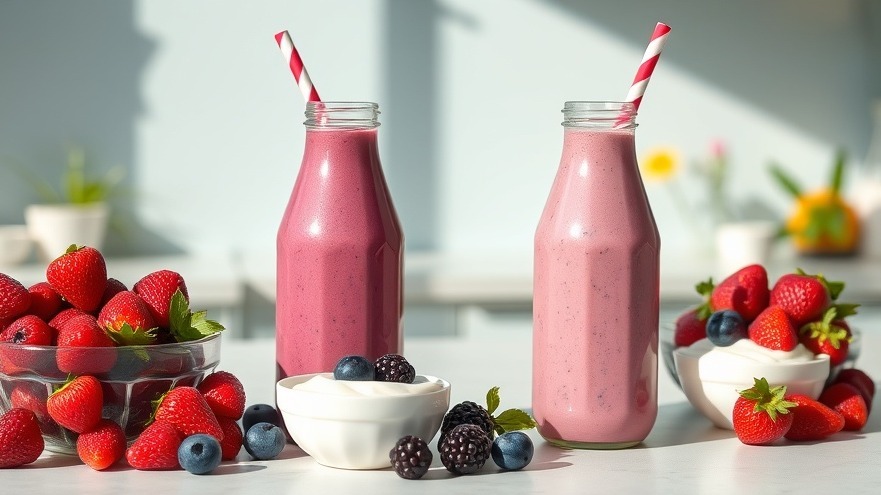 3-ingredient Berry Smoothie from 112 Cals