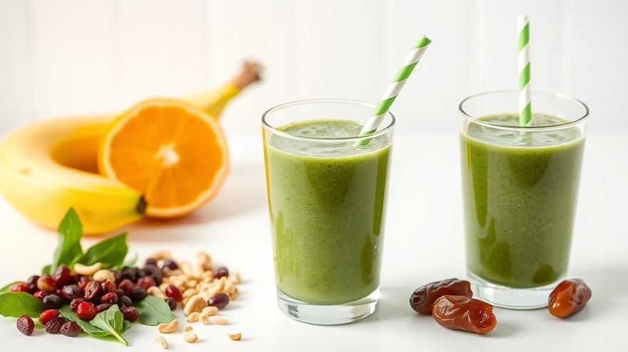 Delicious Detox Smoothie – Festive Cranberry & Orange