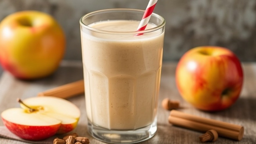 Apple Pie Smoothie – Gluten-free + Vegan