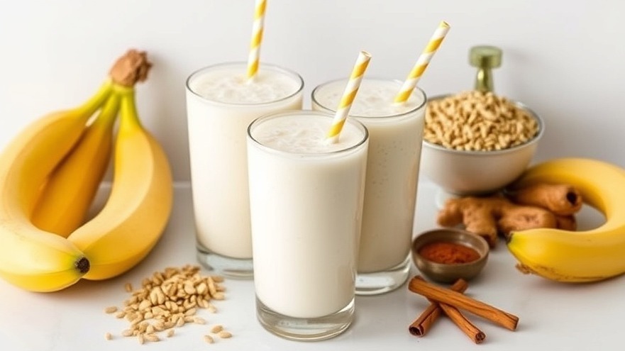 Spicy Banana Turmeric Smoothie for Under 300 Calories