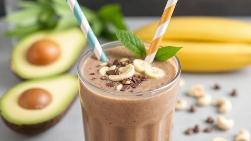 PMS Soother Smoothie – Chocolate Banana Cashew