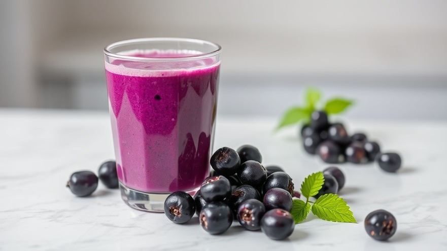 A Tasty Blackcurrant Smoothie