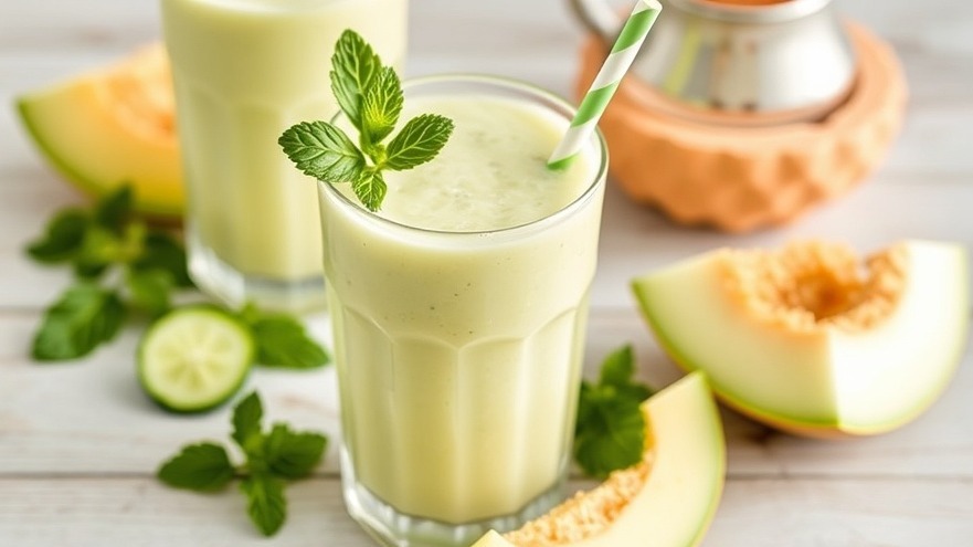 Slim-down Smoothie #4 – Cucumber Melon Vitality