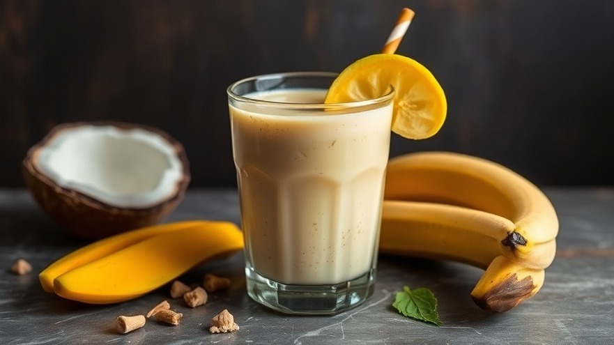 Stress-Reducing Malty-Maca Smoothie