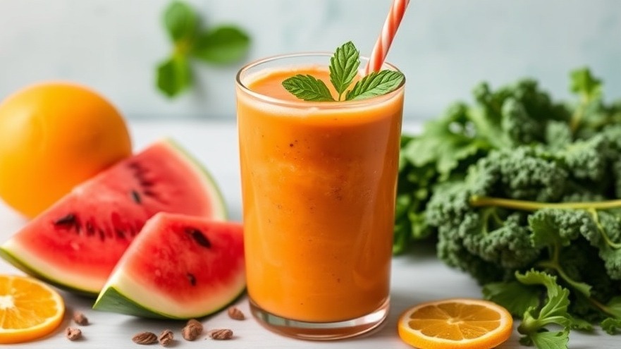 Kale Watermelon Smoothie