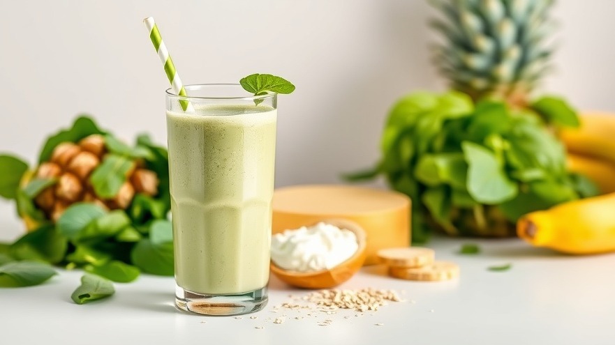 Green Protein Smoothie – Simple!
