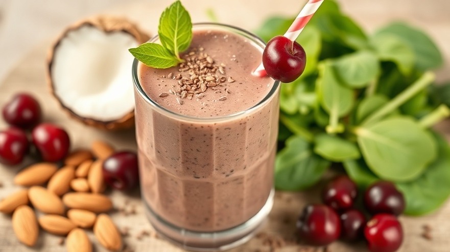 Slurp-Worthy Antioxidant Black Forest Smoothie!