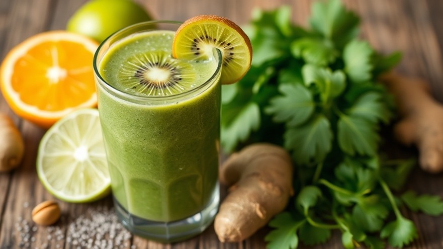 Green Smoothie for Super Healthy Digestion