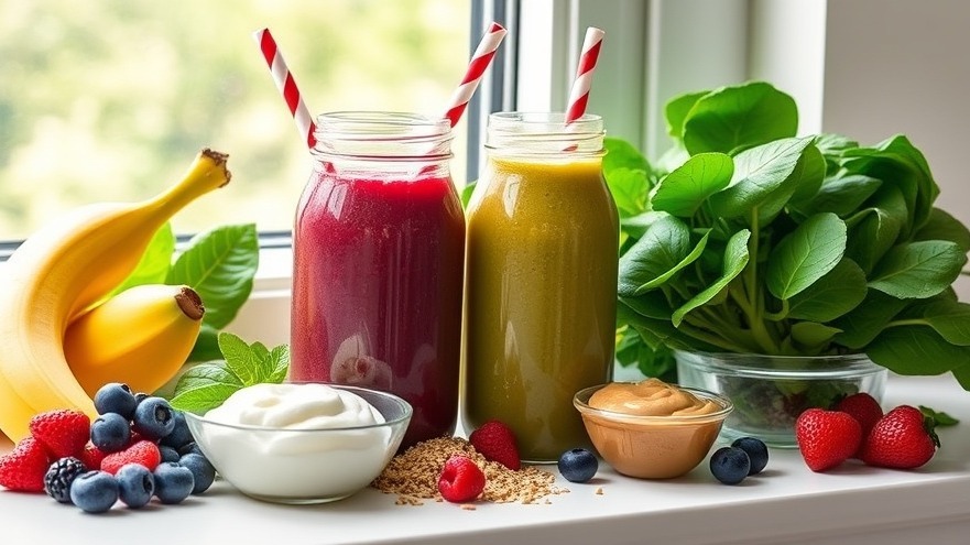 Berry Healthy Smoothie from Only 120 Calories