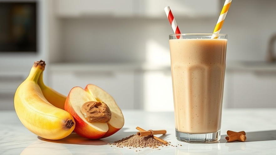 Apple n Flaxseed Smoothie to Aid Digestion