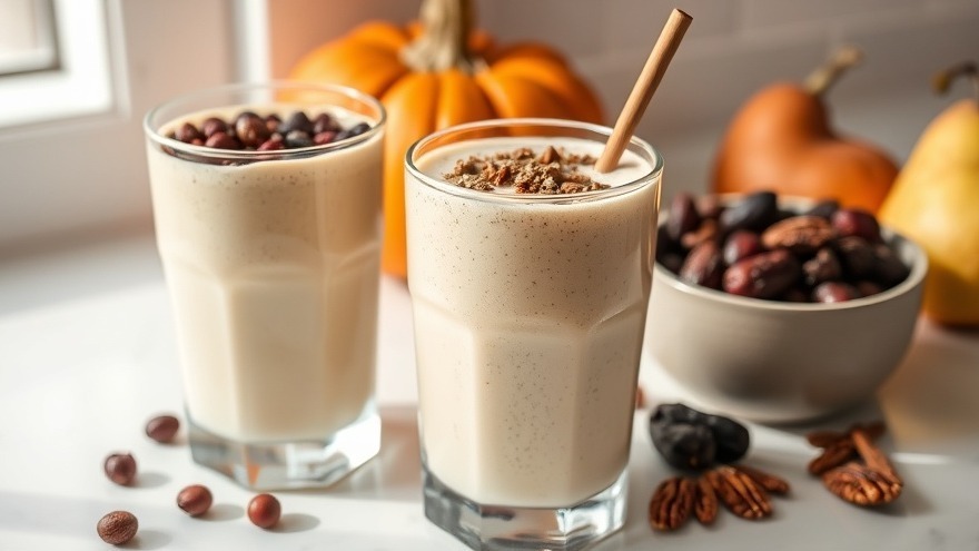Cranberry Pear Pecan Smoothie