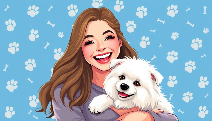 Dog Anxiety Chewing Behavior advice from vet with fluffy white dog.