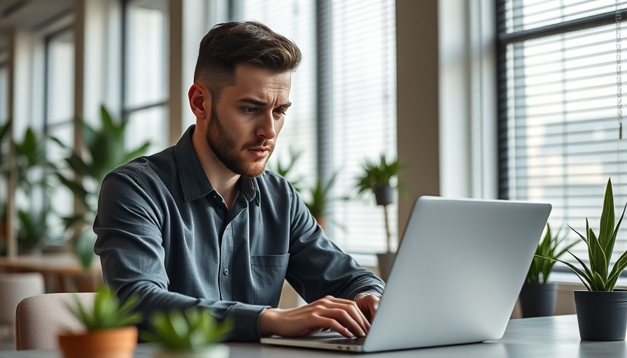 Man working in modern office, Upwork GSV Stabilization