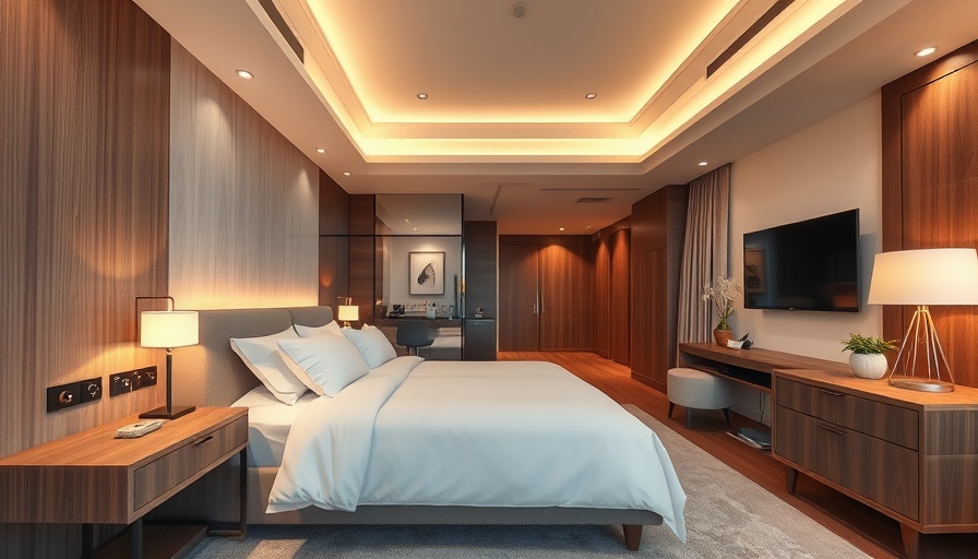 Luxurious hotel room showcasing GHA DISCOVERY D$ discount
