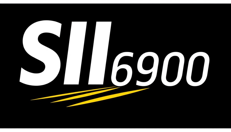 SCI6900 text logo with dynamic yellow gradient lines, memecoin trends.