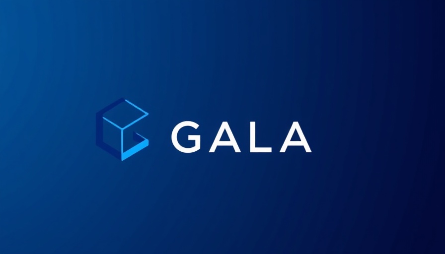 Cube logo with GALA text on blue gradient background, Dracula Mansion Mystery Box.