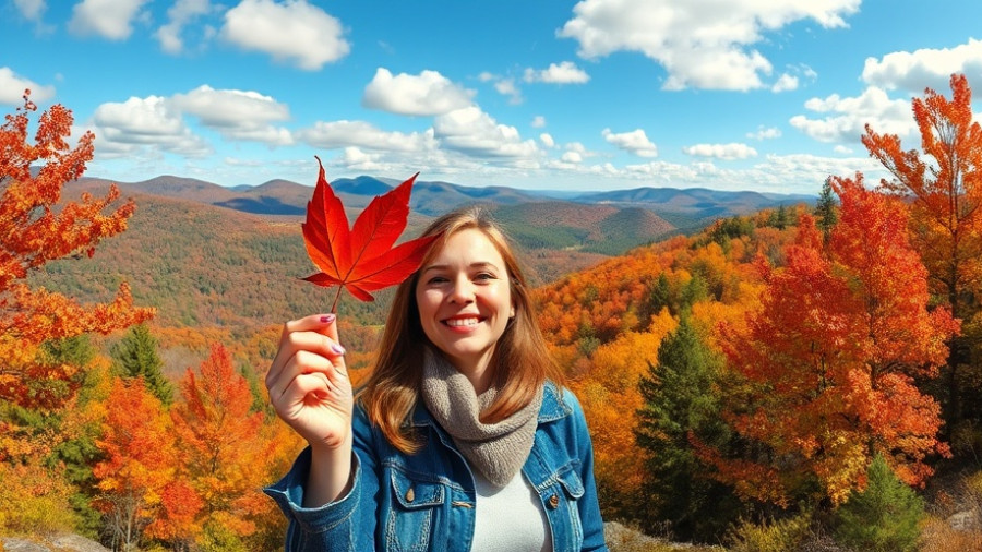 Things to do in Manchester Vermont: Autumn hiking with scenic views.