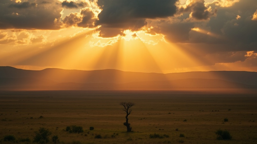 Sunset over Omo Valley Ethiopia, finding a guide for Omo Valley Ethiopia